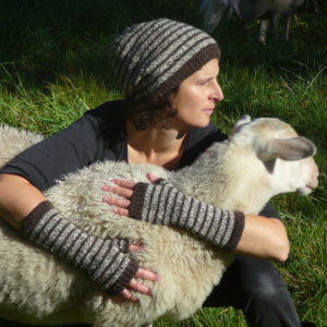 kit tricot bonnet mitaines