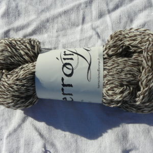 Chiné Tourbe 3 fils